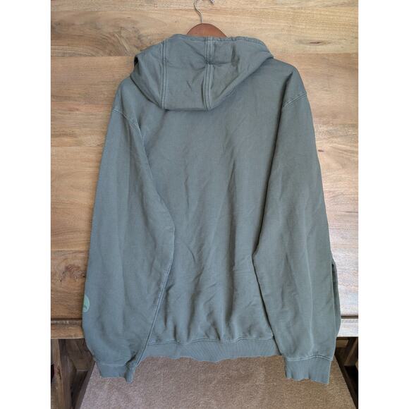 Carhartt Hoodie Mens Large Green Relaxed Fit Midweight Long Sleeve 106253 NWT - Picture 2 of 5